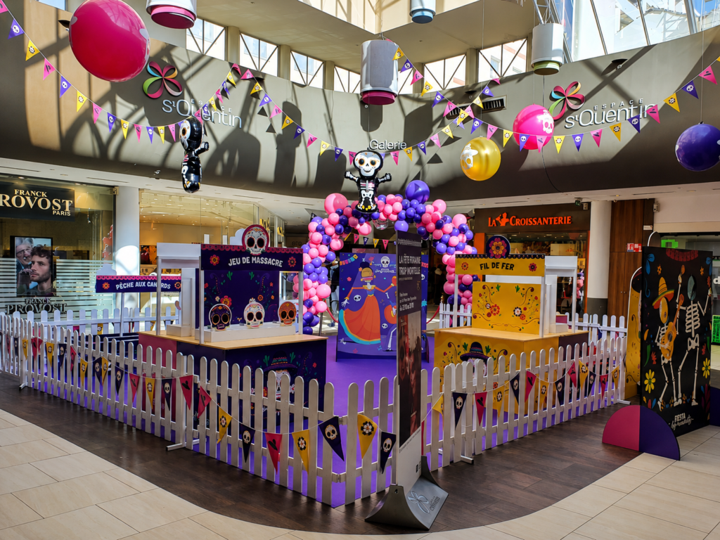 Animation Halloween Fiesta de los Muertos jeux – Espace Saint Quentin – Agence Maven