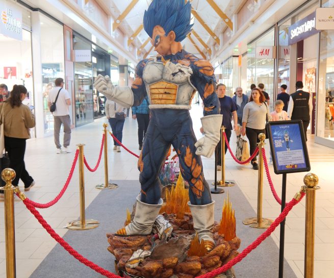 Festival Manga animation retail - décor - Aushopping Promenades de Brétigny – Agence Maven