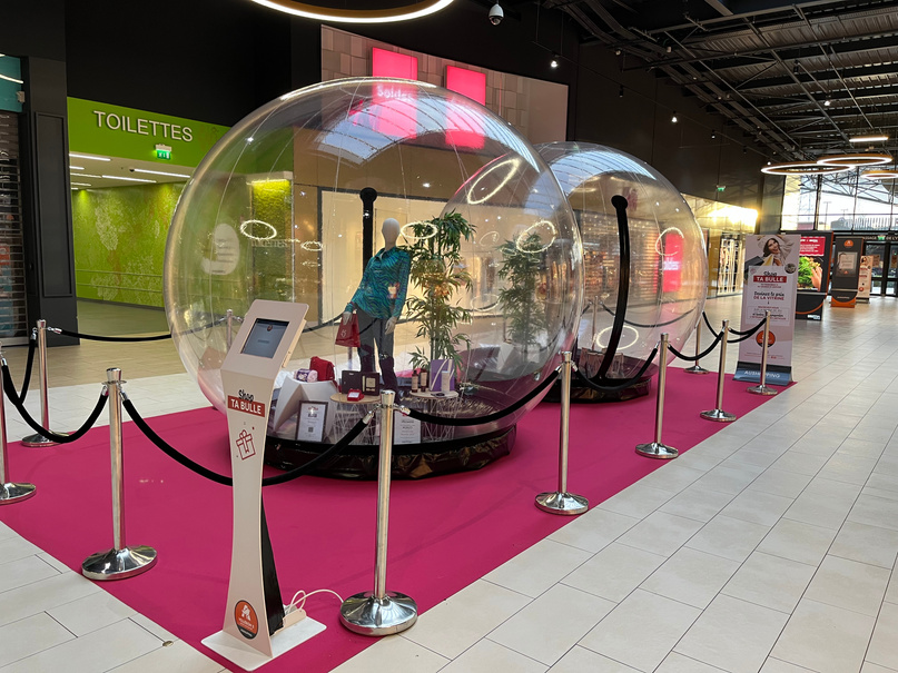 Animation soldes centre commercial – activation commerciale - shop ta bulle – Agence Maven