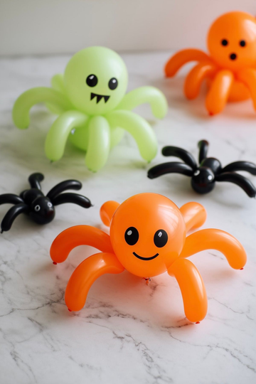 Animation Halloween centre commercial – activation calendaire retail - Scultures ballon – Agence Maven