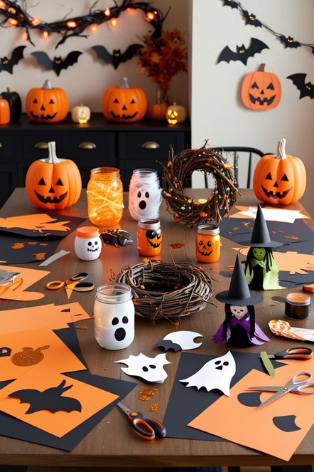 Animation Halloween centre commercial – activation calendaire retail - Ateliers créatifs – Agence Maven